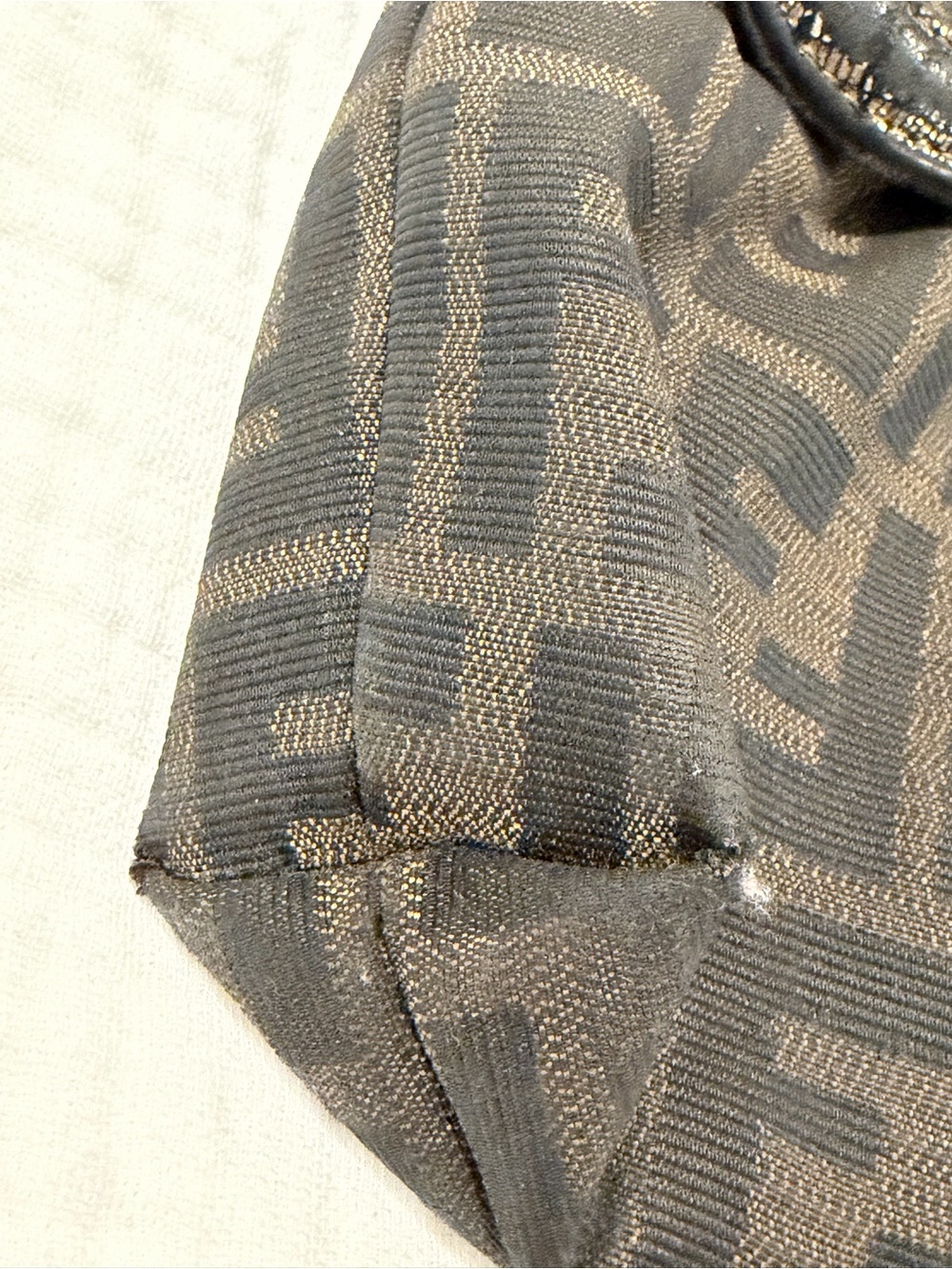 Fendi Small Chef Shoulder Bag, Zucca Canvass - Picture 3 of 12